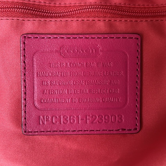 Coach Hobo Bag in Beige and Pink - Picture 10 of 14